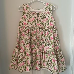 Sweet Honey floral toddler dress